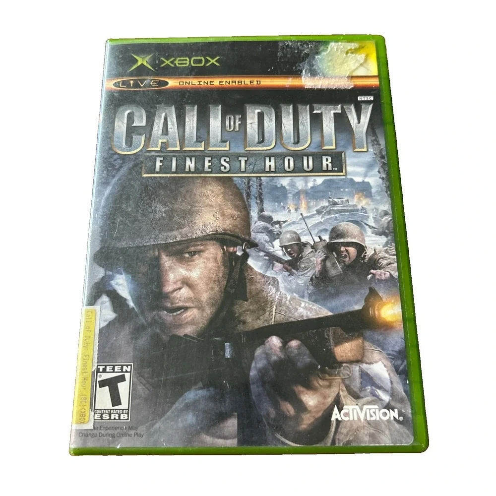 Call of Duty Finest Hour (Xbox, 2004) CIB